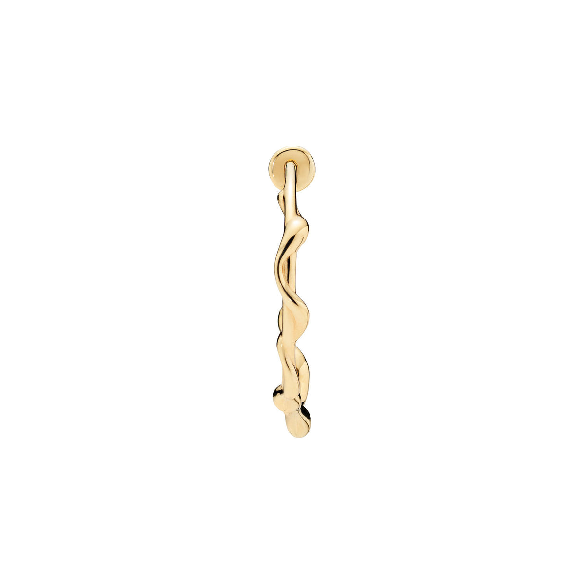 Nuri 25 Gold Plated Hoop