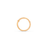 No. 1 Nature Goldring aus 18K