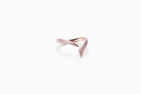 Flame 18K Rosaguld Ring