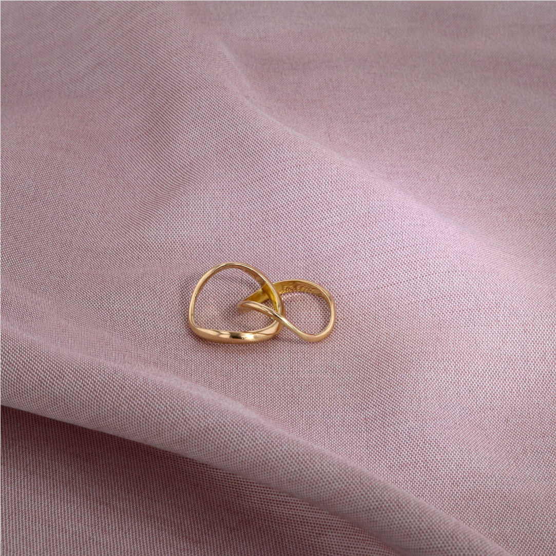 Gratitude 18K Rosegold, Whitegold or Gold Ring