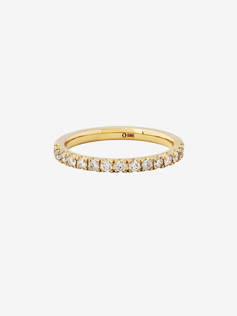 Eternity 0.45 Ring aus 14K Gold, Weißgold oder Rosegold mit Diamanten