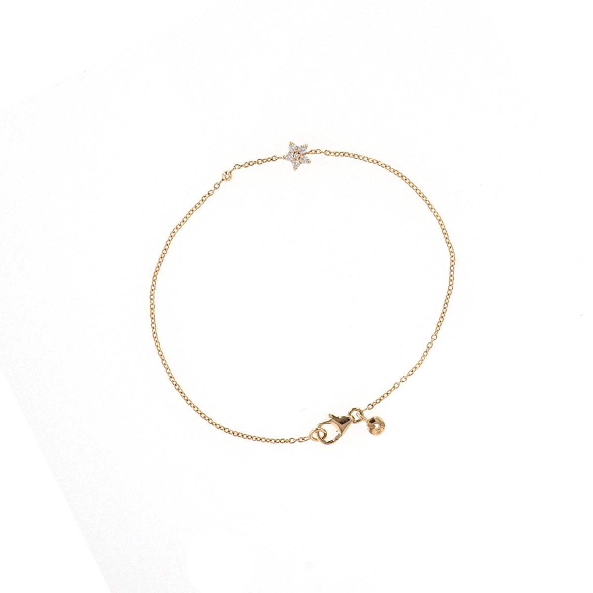 Shooting Stars One 18K Gold Bracelet w. Diamonds