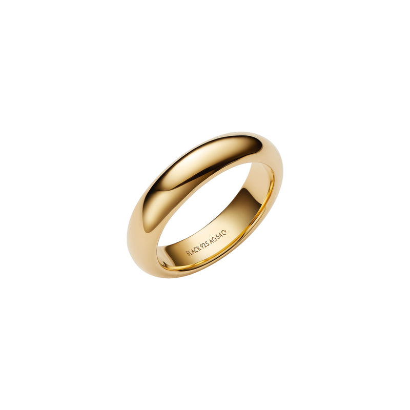 Omotesando Chunk Gold Plated Ring