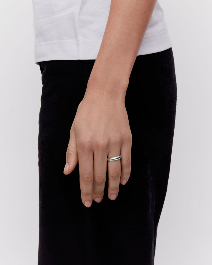 Omotesando Chunk Silver Ring