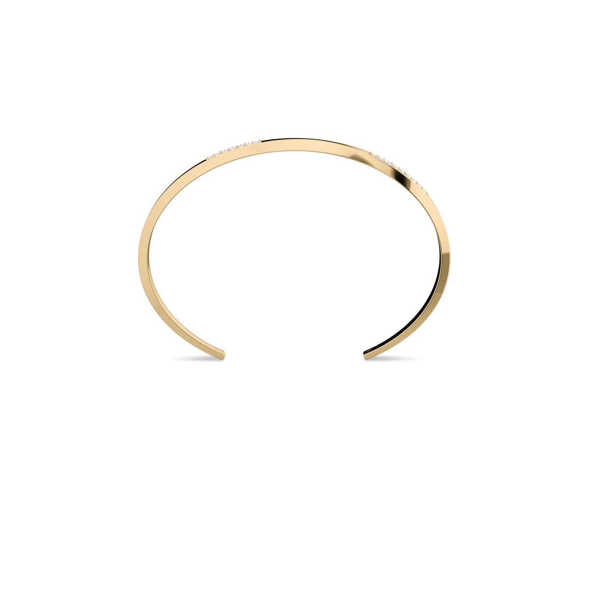 On The Edge 18K Guld Armbånd nr. 2 m. Diamanter