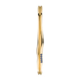 On The Edge 18K Gold Bracelet N°6 w. Sapphires