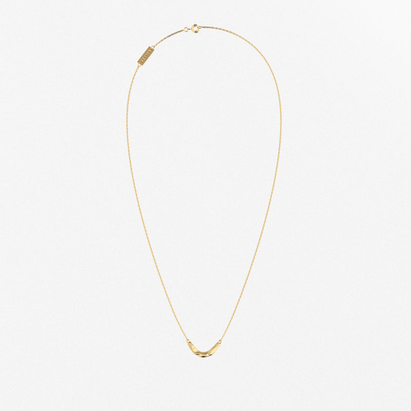 On The Edge 18K Gold Necklace N°1 w. Diamond