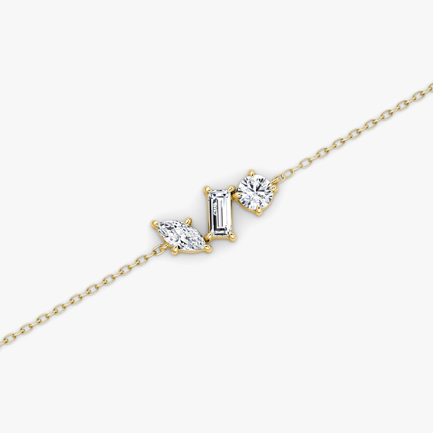 Orion 14K Gold Bracelet w. Lab-Grown Diamonds