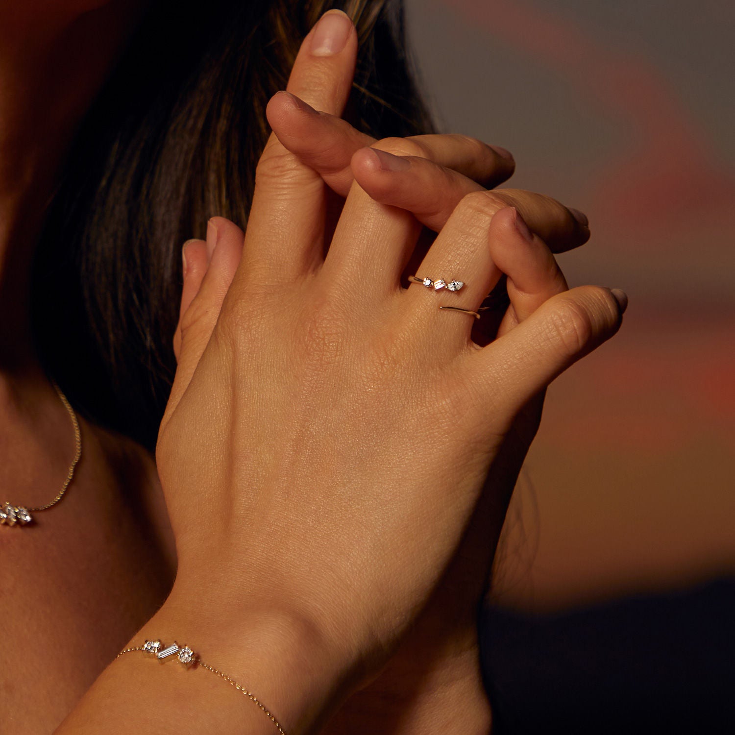 Orion 14K Gold Ring w. Lab-Grown Diamonds
