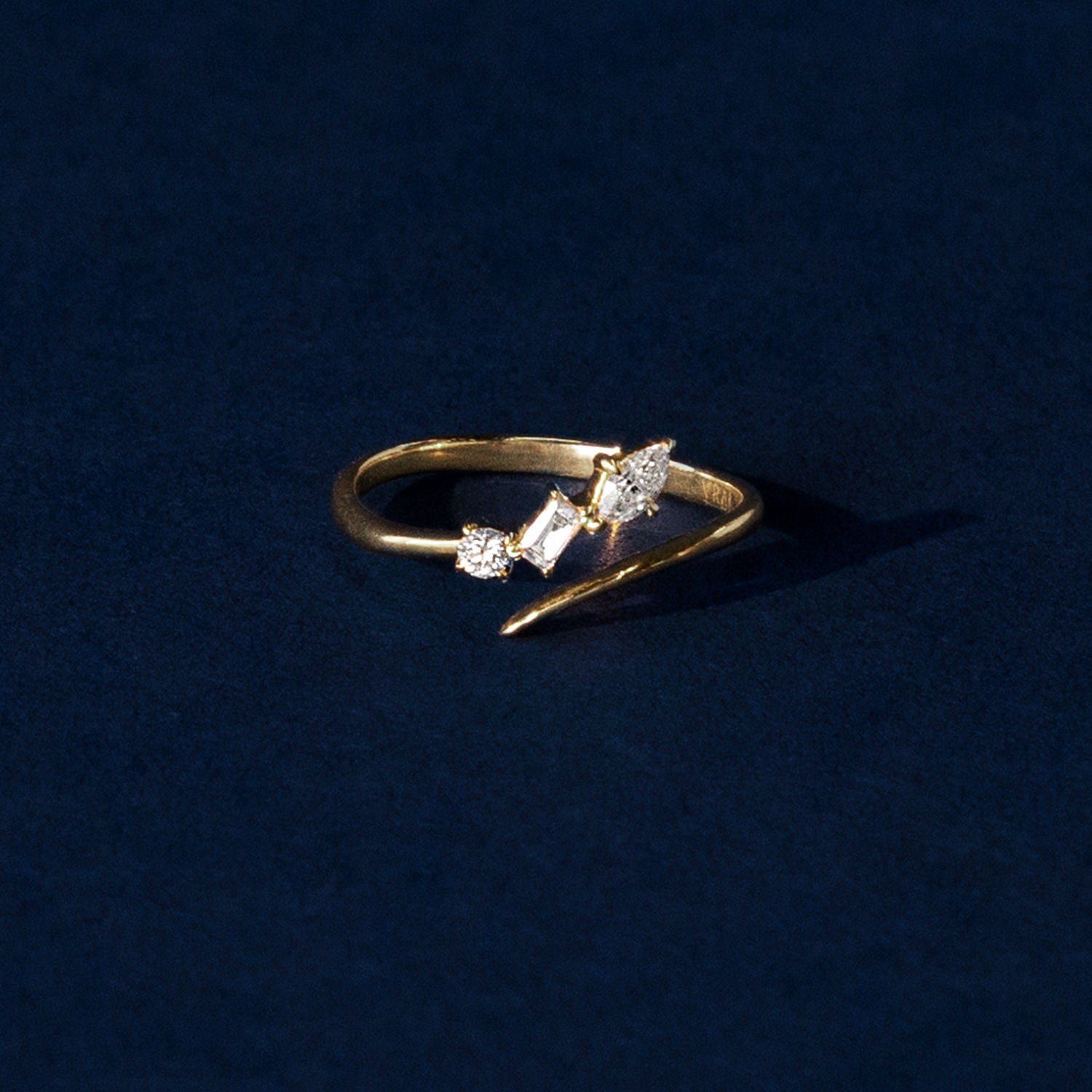 Orion 14K Gold Ring w. Lab-Grown Diamonds