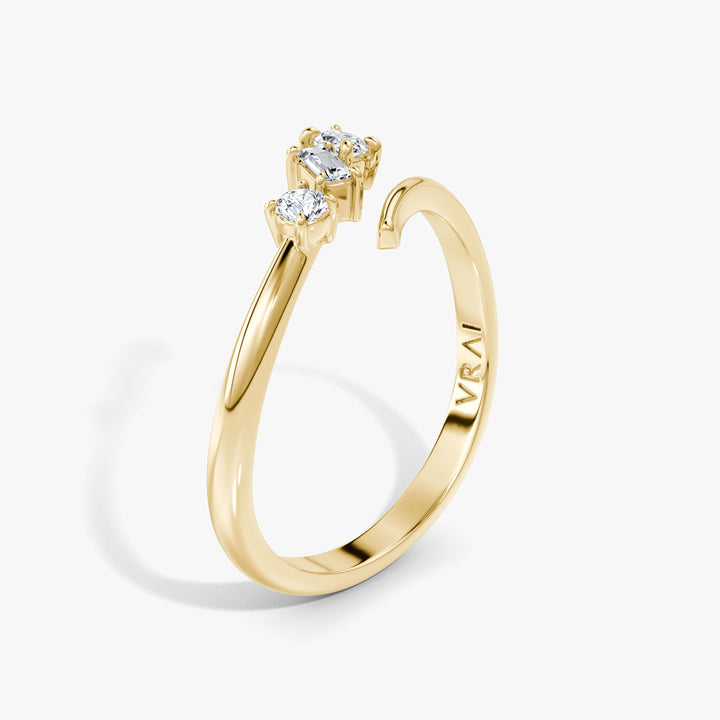 Orion 14K Guld Ring m. Lab-Grown Diamanter