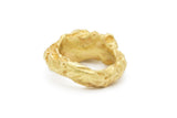 Rock Plain 18K Guld Ring