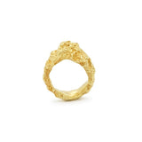 Rock Plain 18K Guld Ring