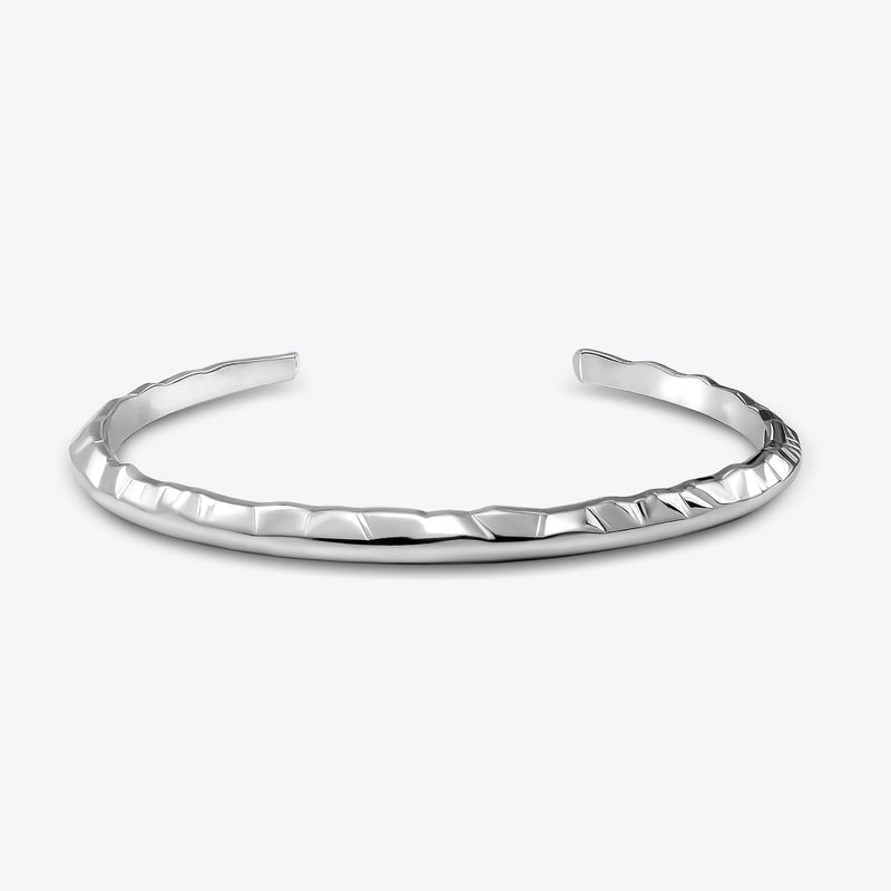 A. Iceberg Silver Thin Cuff