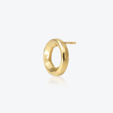 A. Sun Halo 18K Gold Studs