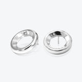 A. Sun Halo Silver Studs