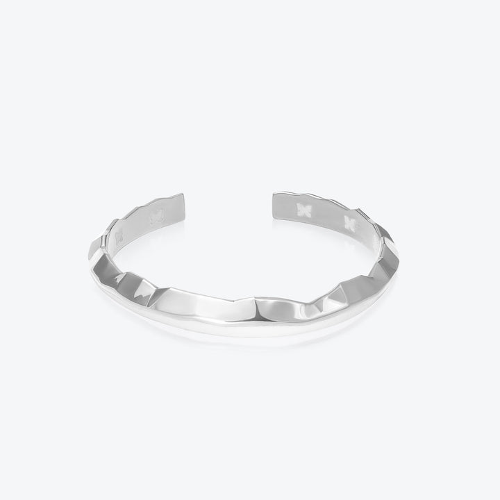 A. ICEBERG Silver Manschette w. Schneewittchen Emaille