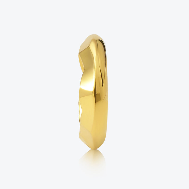 A. Iceberg 18K Gold Plated Ring