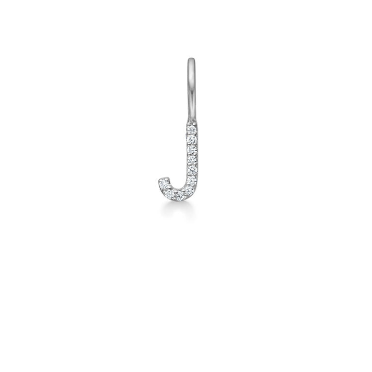 My J 18K Whitegold Pendant w. Diamonds