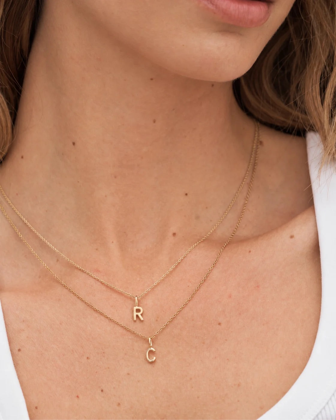 My K 18K Gold Pendant w. Diamond