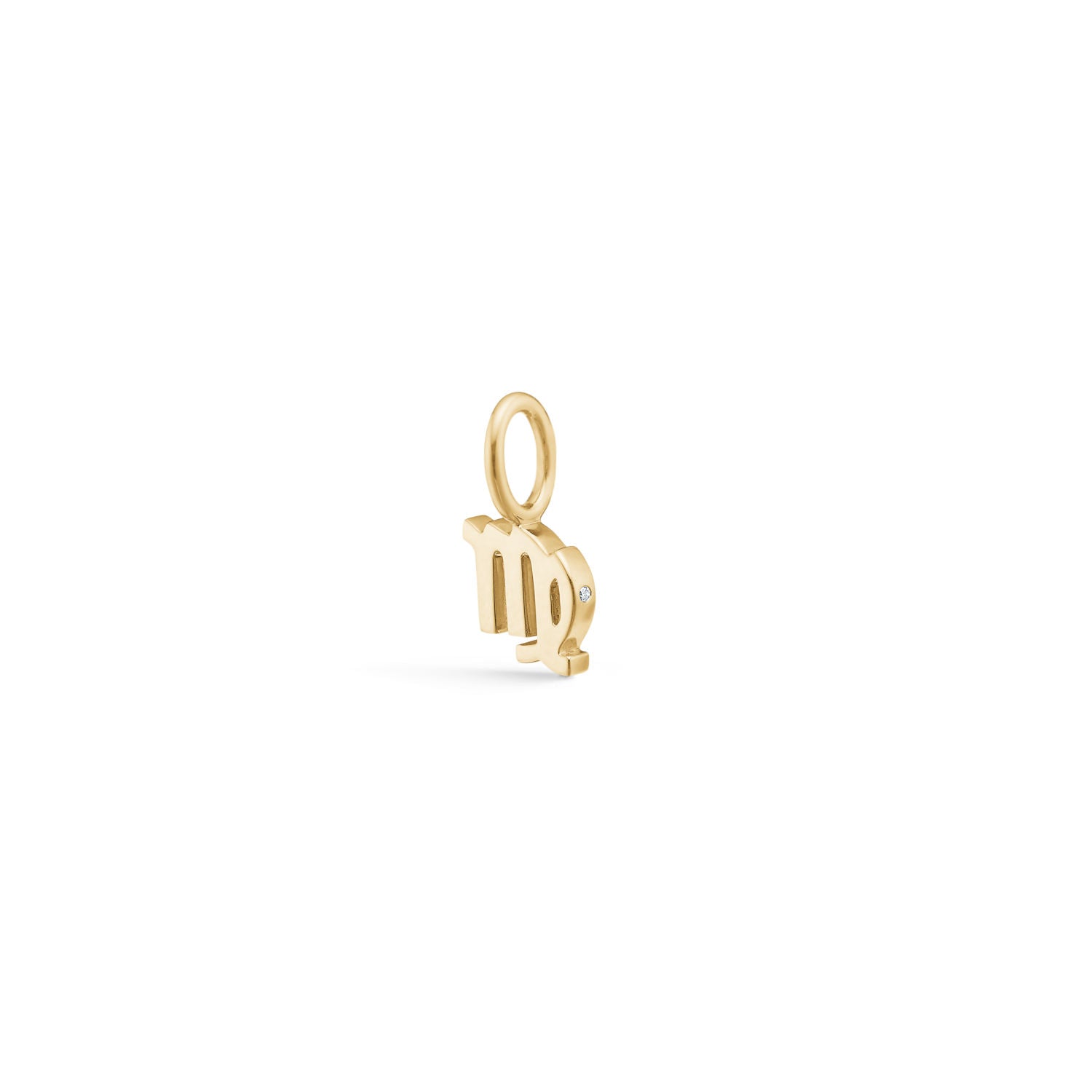 My Zodiac Jomfru 18K Guld Vedhæng m. Diamanter