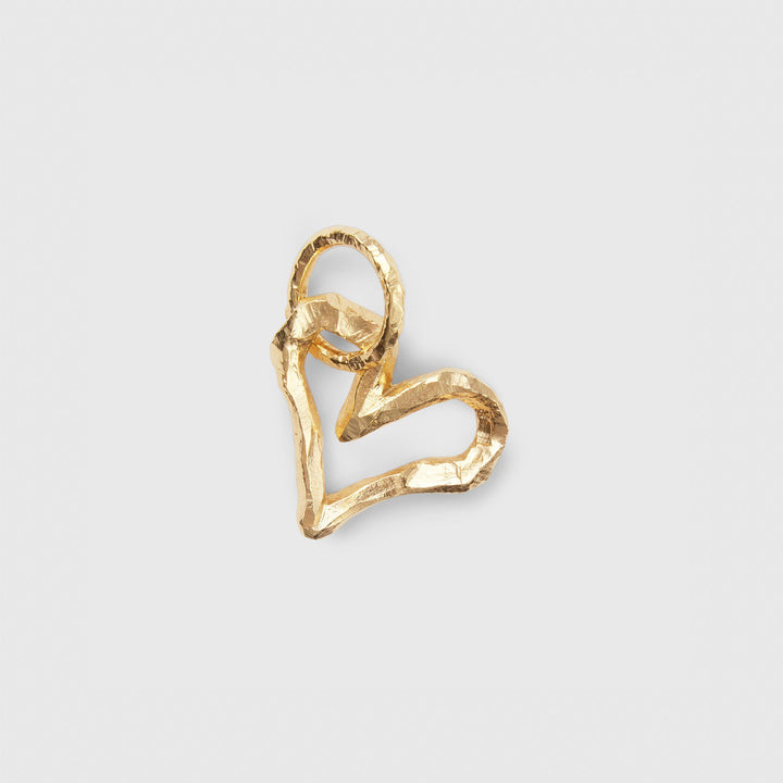 Ringo Open Heart 18K Gold Pendant