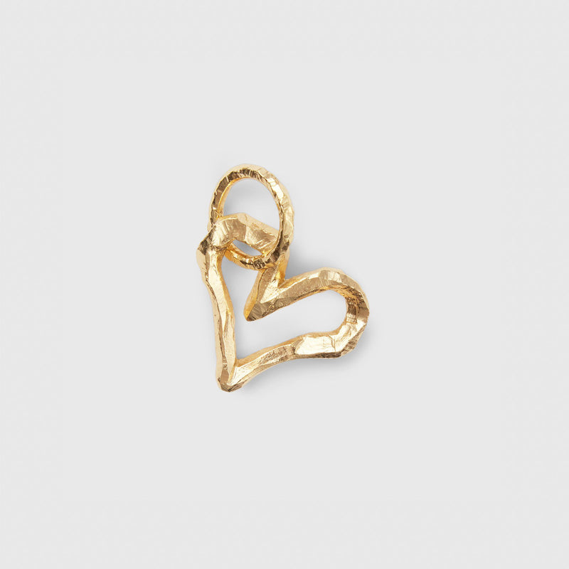 Ringo Open Heart 18K Gold Pendant