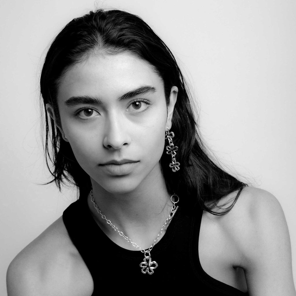 Ringo Flower Silver Pendant