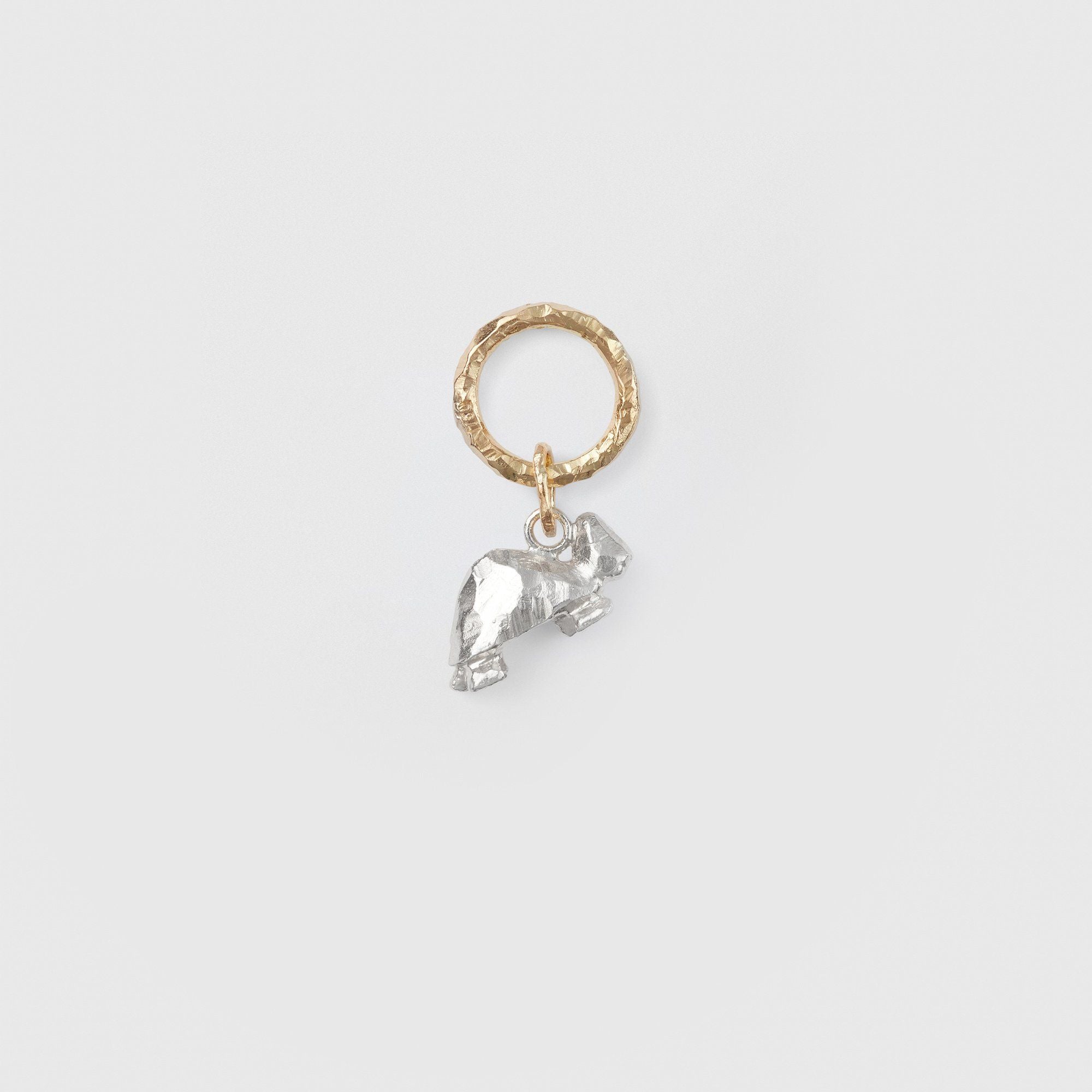Ringo Turtle 18K Gold & Silver Pendant