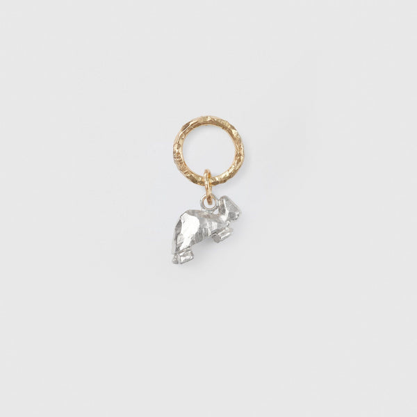 Ringo Turtle 18K Gold & Silver Pendant