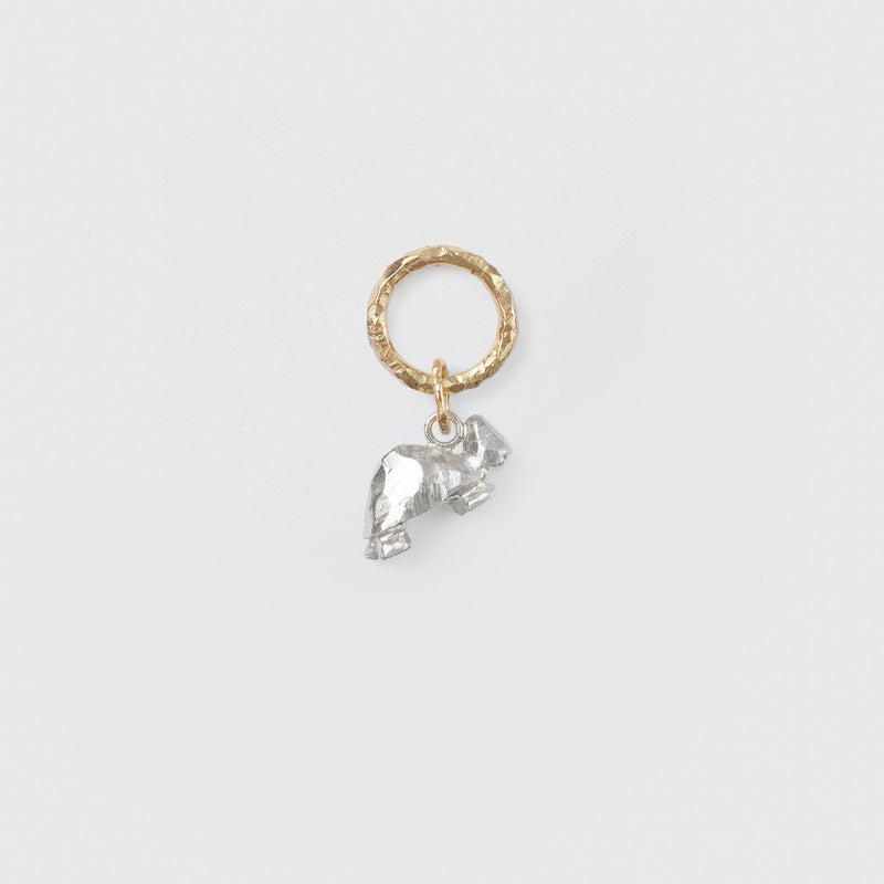 Ringo Turtle 18K Gold & Silver Pendant