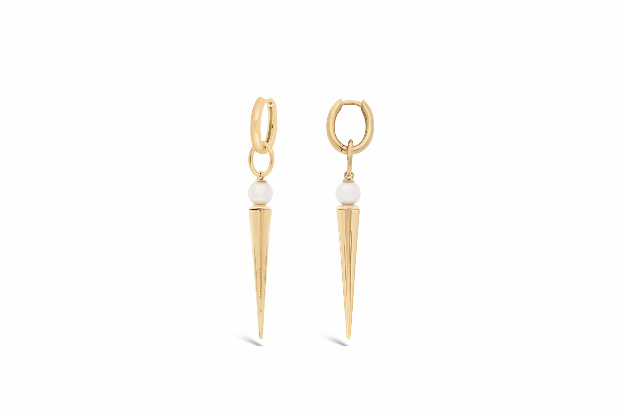 Pampilles Pearls 18K Gold Earrings w. Pearls