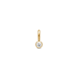 Grace Gold Plated Pendant w. Zirconia