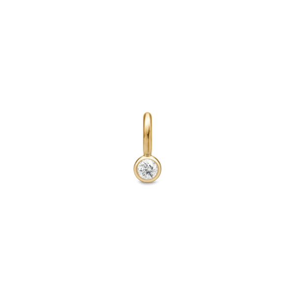 Grace Gold Plated Pendant w. Zirconia