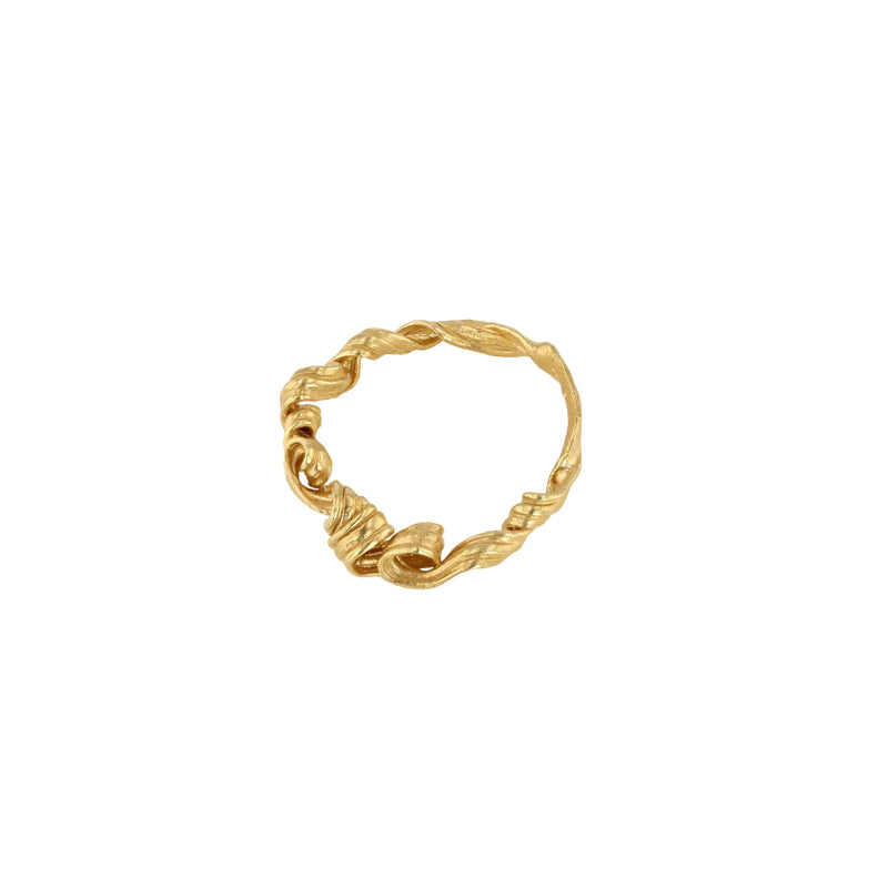Fouettés #1 24K Gold Plated Ring