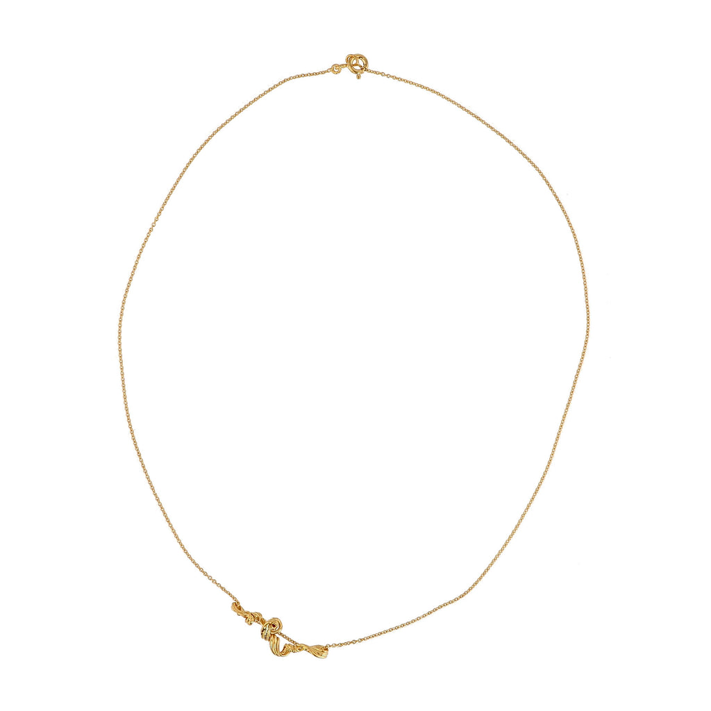 Fouettés Petite 24K Gold Plated Necklace