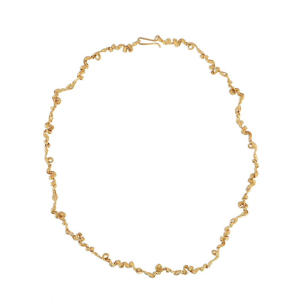 Fouettés 24K Gold Plated Necklace
