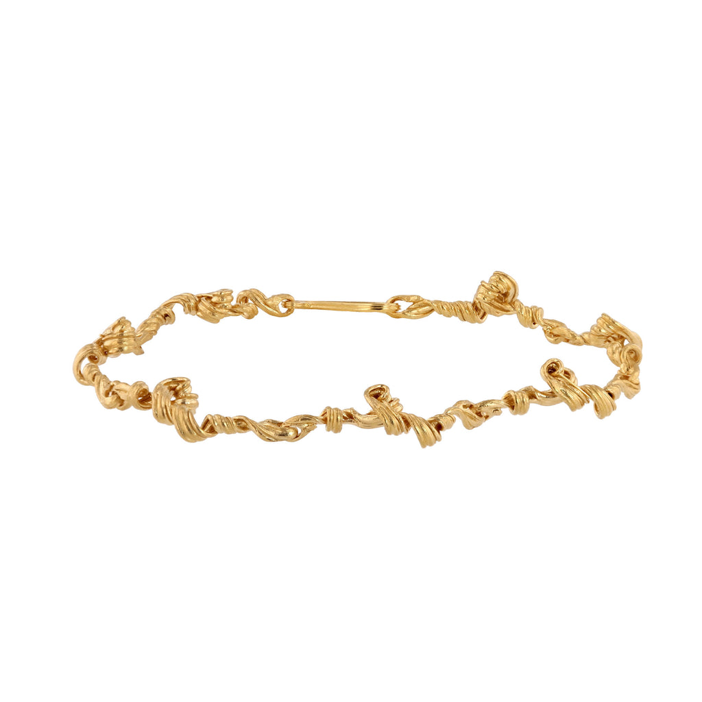 Fouettés 24K Gold Plated Bracelet