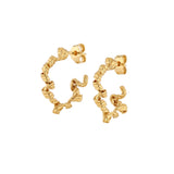 Fouettés Petite 24K Gold Plated Hoops
