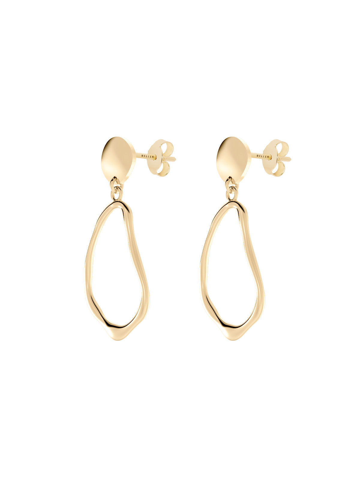 Liquid N°6 18K Guld Ørering