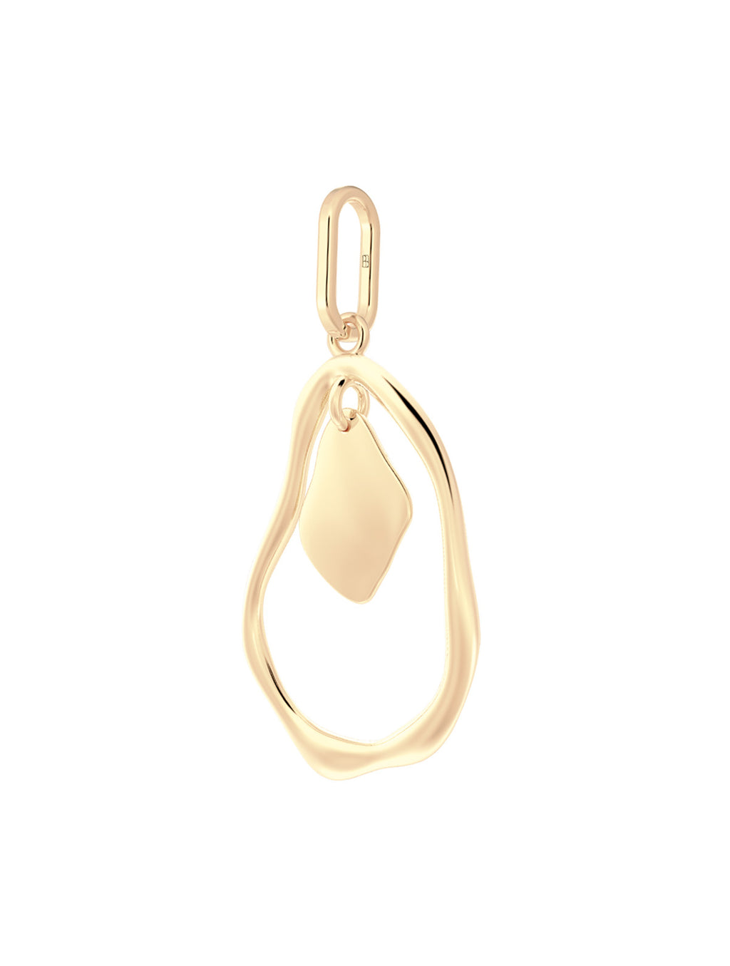 Liquid N°7 18K Gold Pendant