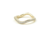 Pave Popie 14K Gold Ring w. Diamonds
