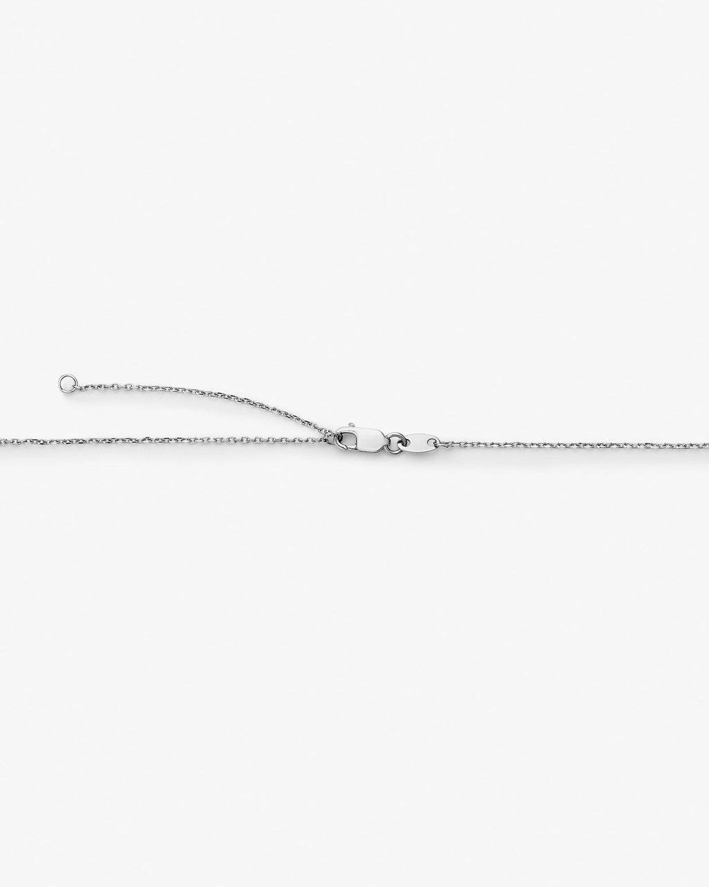 Petite Chain 14k Whitegold Necklace