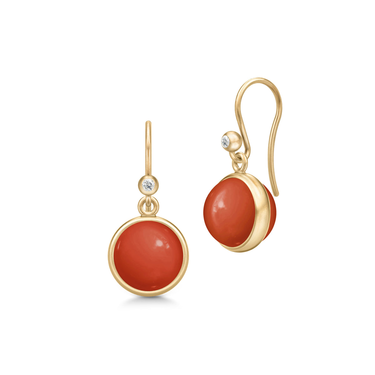 Prime Gold Plated Hook w. Crystal & Cubic Zirconia
