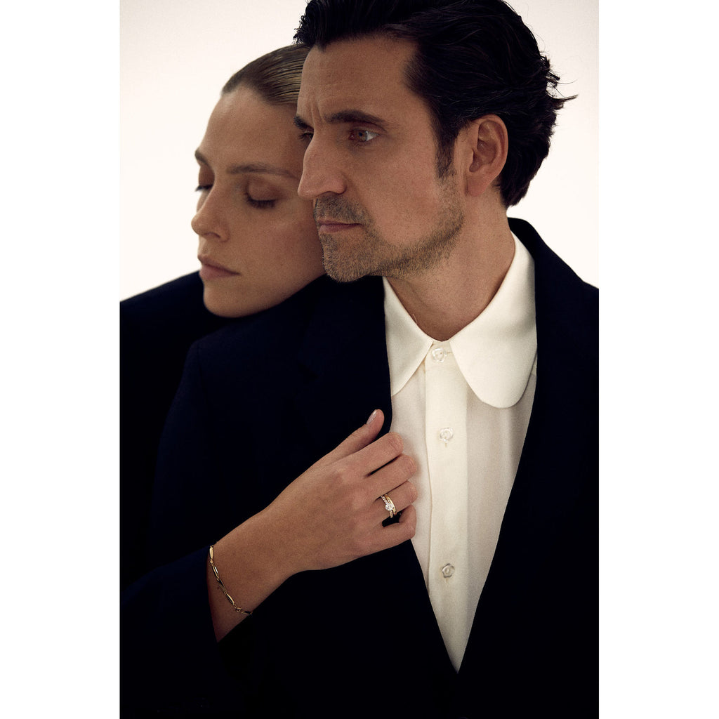 Promise 18K Gold Ring N°29 w. Diamonds