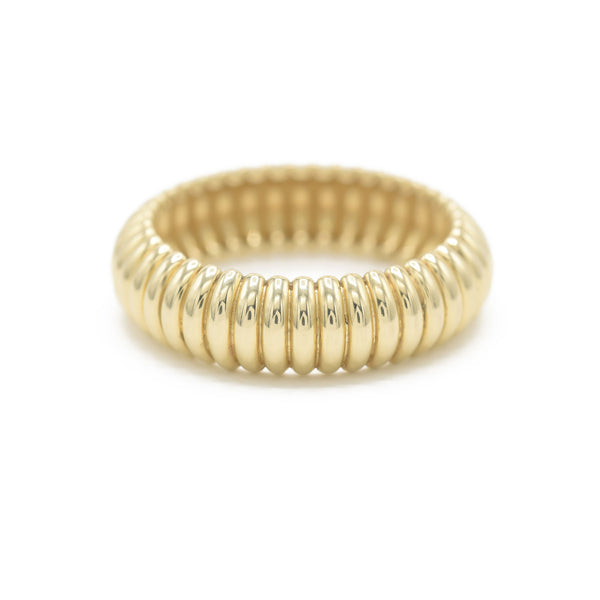Puff 14K Gold Ring