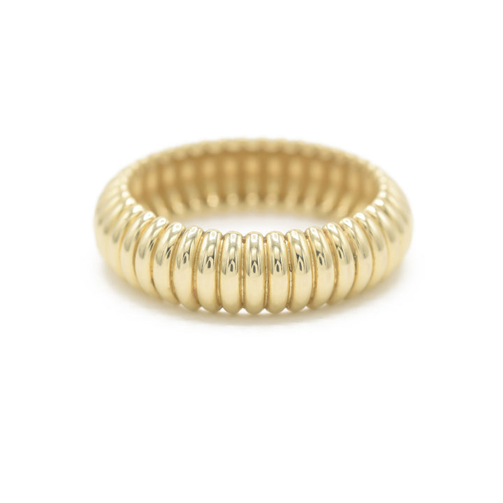 Puff 14K Gold Ring