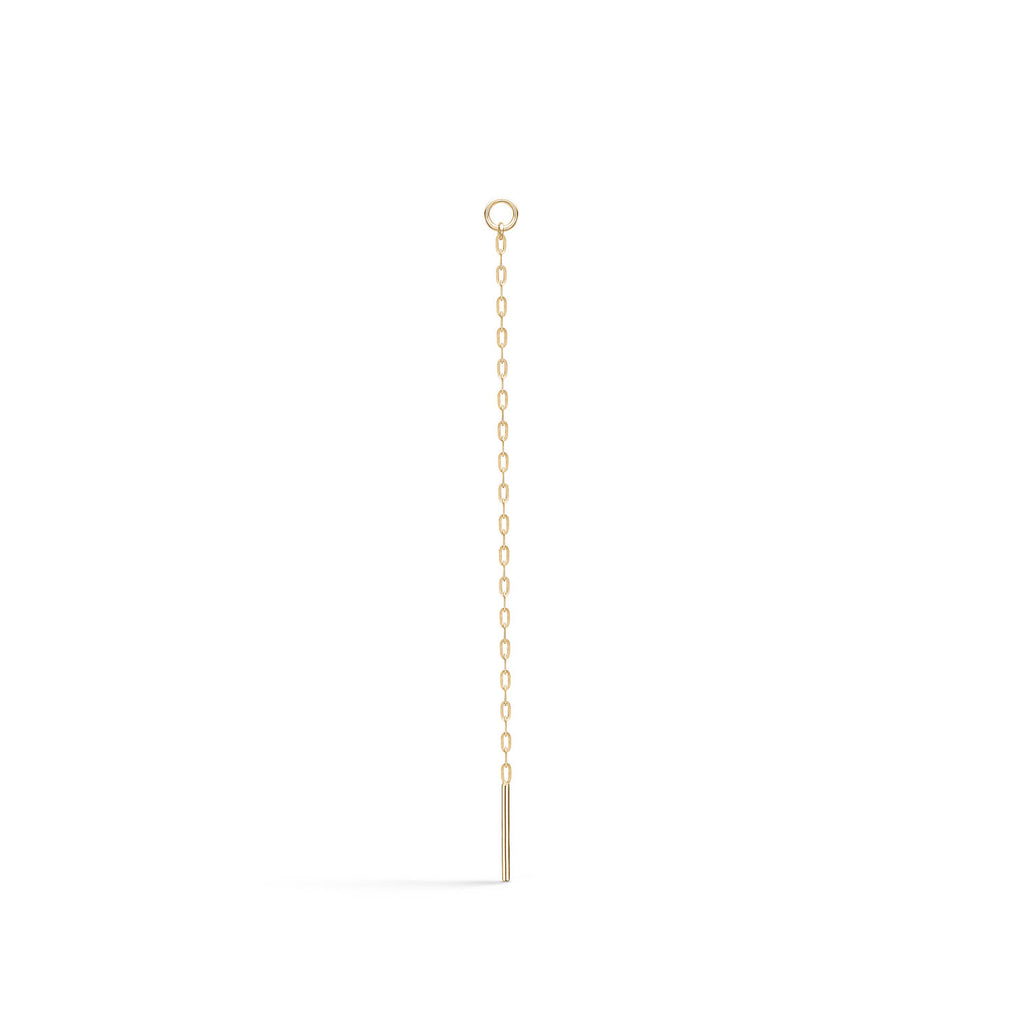 Purity Chain 14K Gold Earring Pendant
