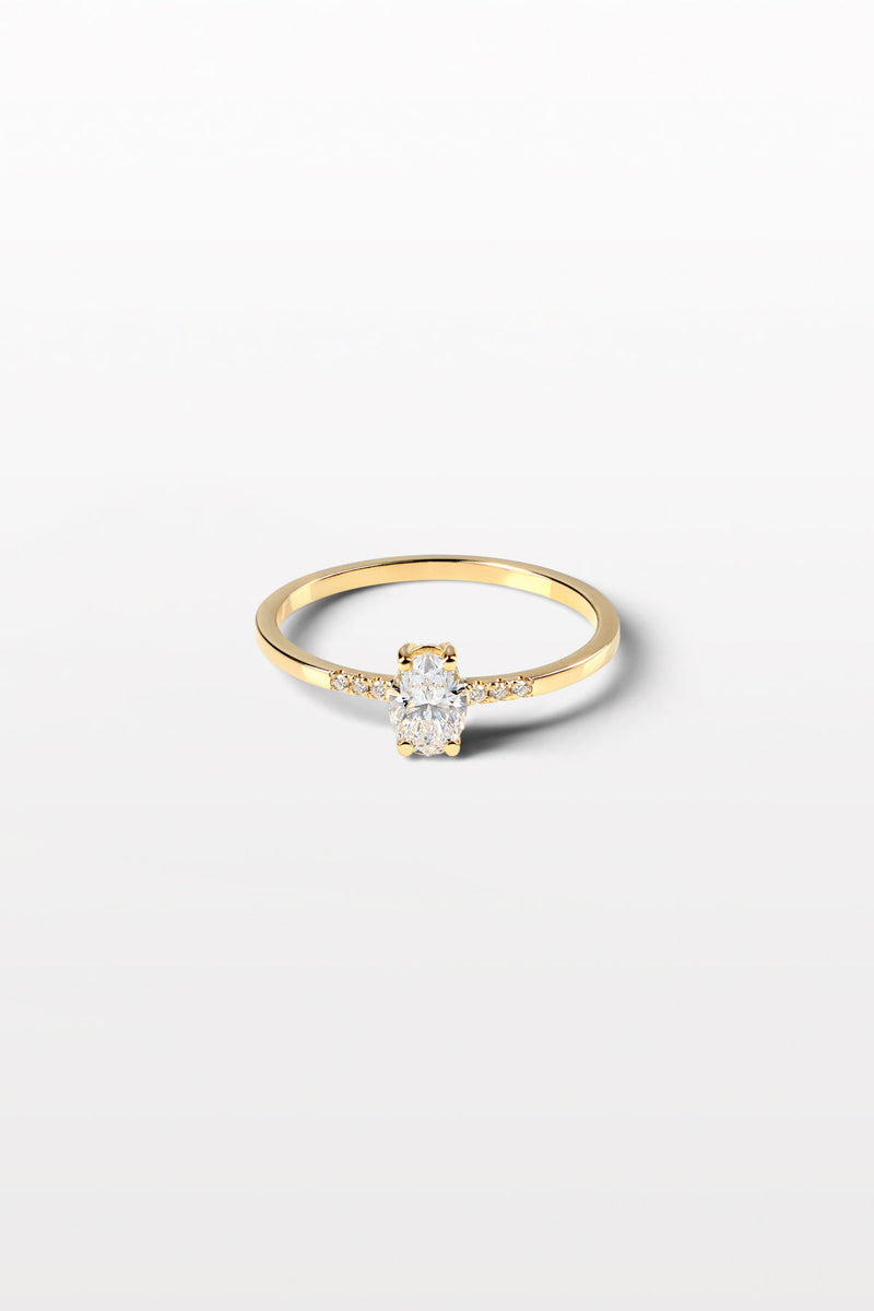 2.1 LVK 01 18K Gold Ring w. Diamond