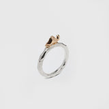 Ringo Turtle 18k Guld & Sølv Ring